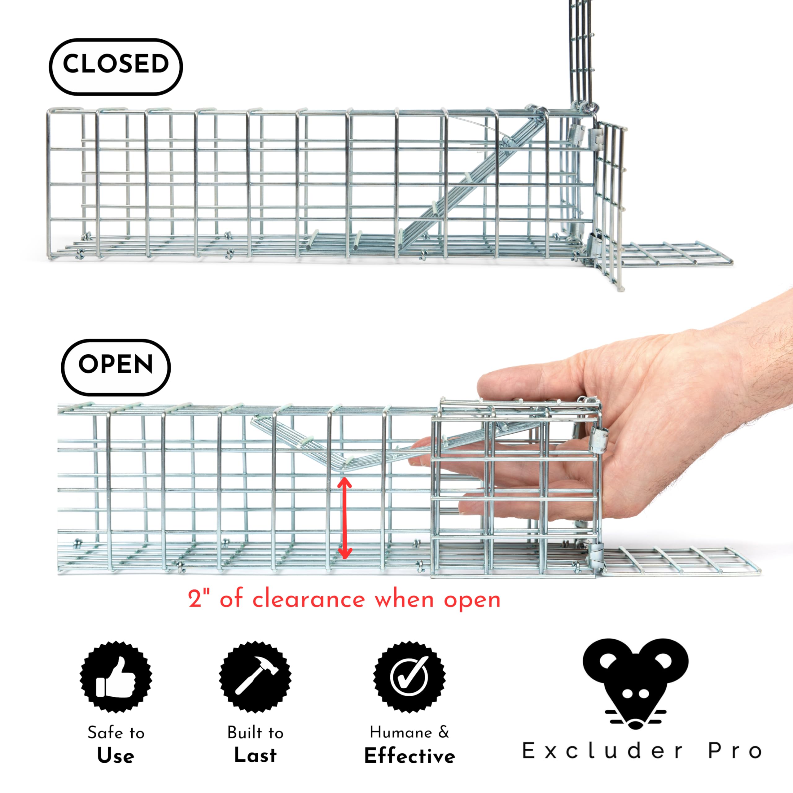 Excluder Pro complete kit provides everything for humane wildlife exclusion