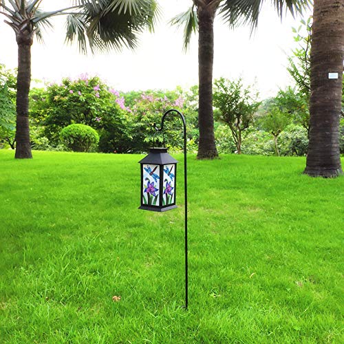 EXCMARK shepherd hook weather-resistant steel ensures durable outdoor use.