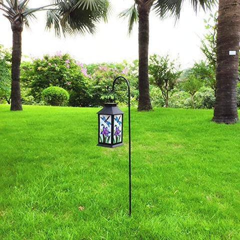 EXCMARK shepherd hook weather-resistant steel ensures durable outdoor use.