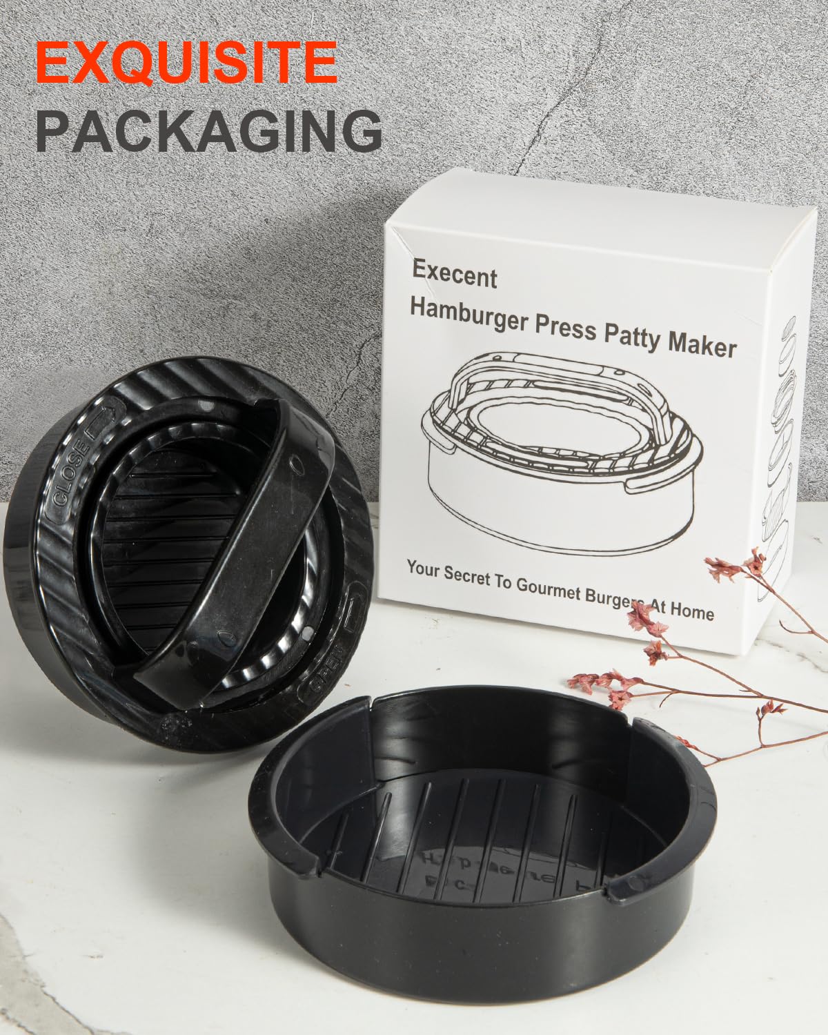 Execent easy-clean design for simple rinsing after use