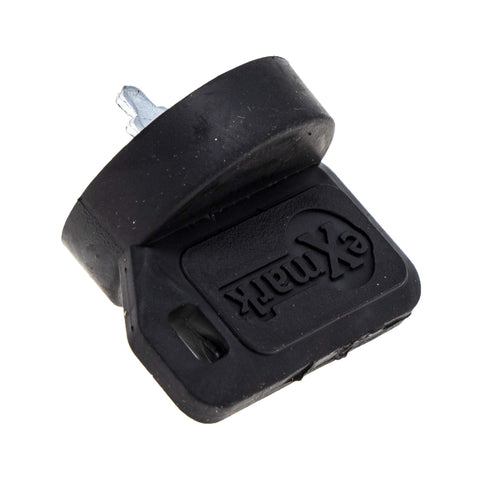 Exmark 103-2106 ignition key in-use on Lazer Z for reliable starts.