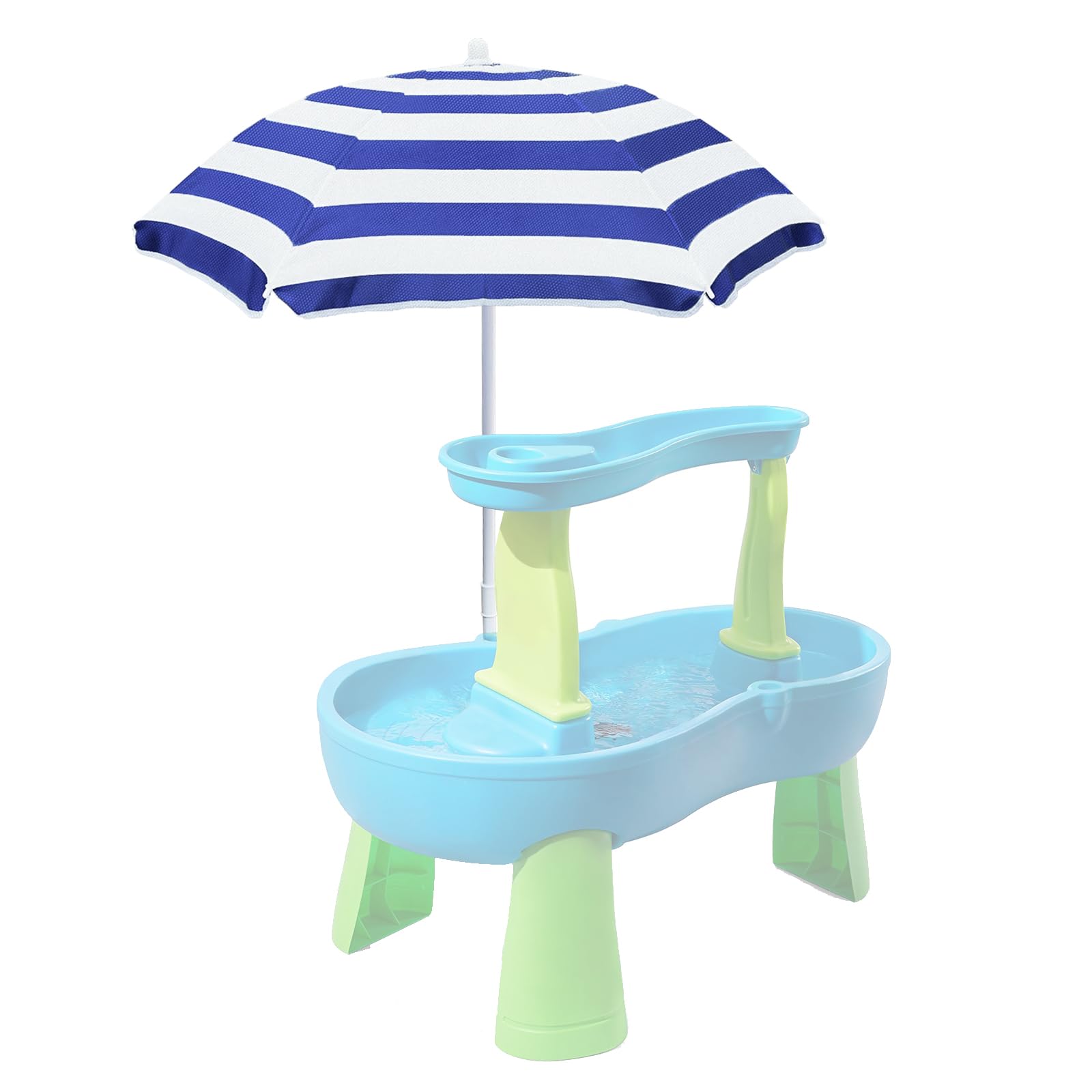 Exokugo 41-inch kids umbrella canopy shading a play area outdoors