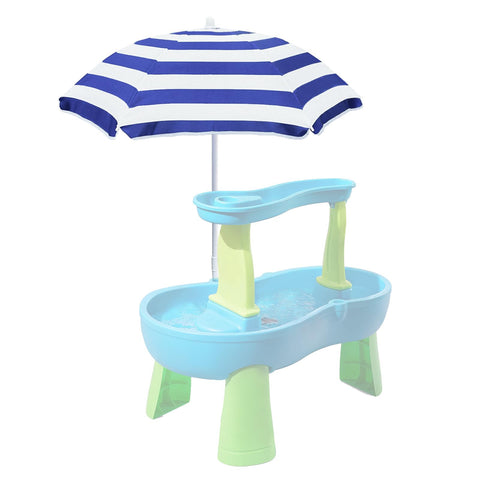 Exokugo 41-inch kids umbrella canopy shading a play area outdoors
