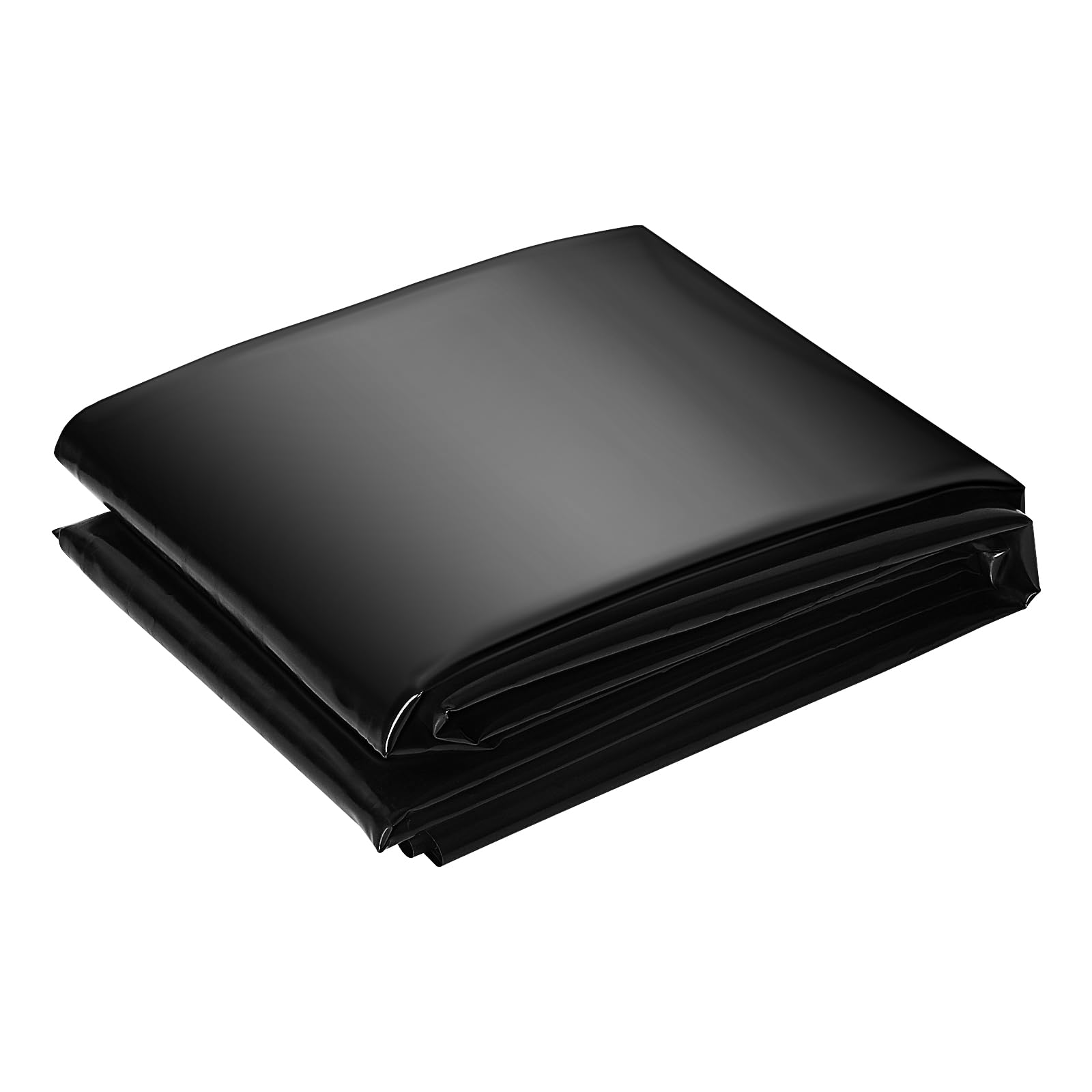 ExploreHorizon pond liner 10x15ft laid out for easy installation and puncture resistance