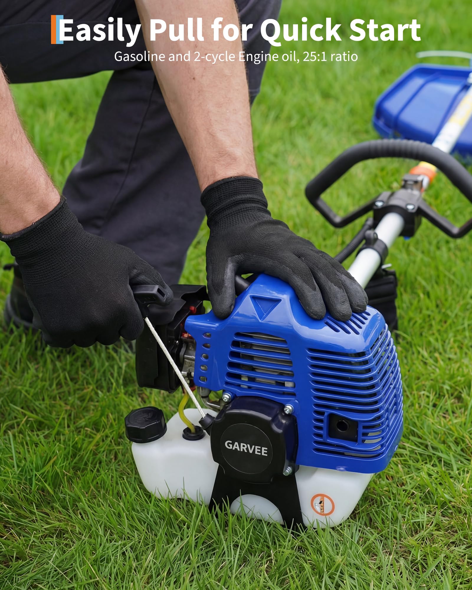 ExploreHorizon shoulder strap for weed wacker aids comfortable all-day use
