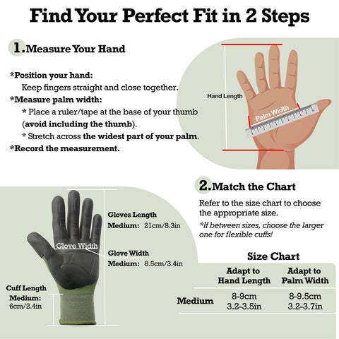 Exprosiflux durable-breathable design keeps hands comfortable during long garden sessions.