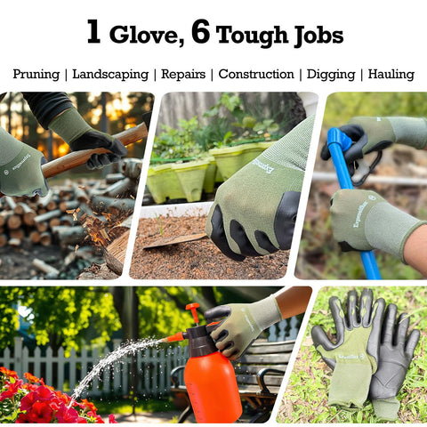 Exprosiflux two-pairs-pack showcases value for regular yard tasks.