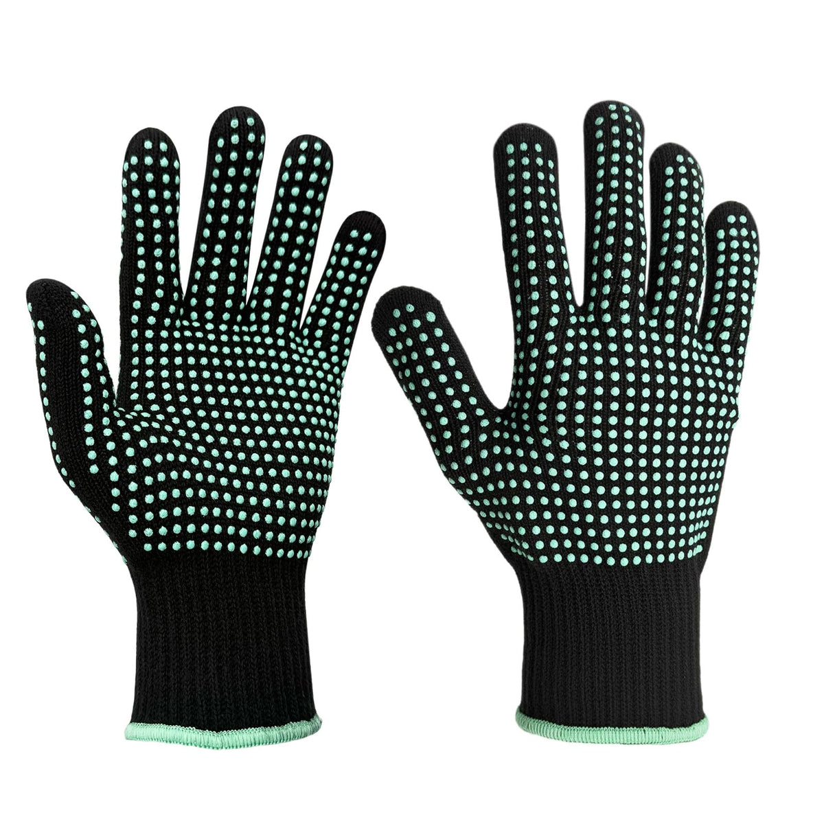 Exprosiflux heat resistant gloves showcasing 482°F protection for safe hot-pan handling.