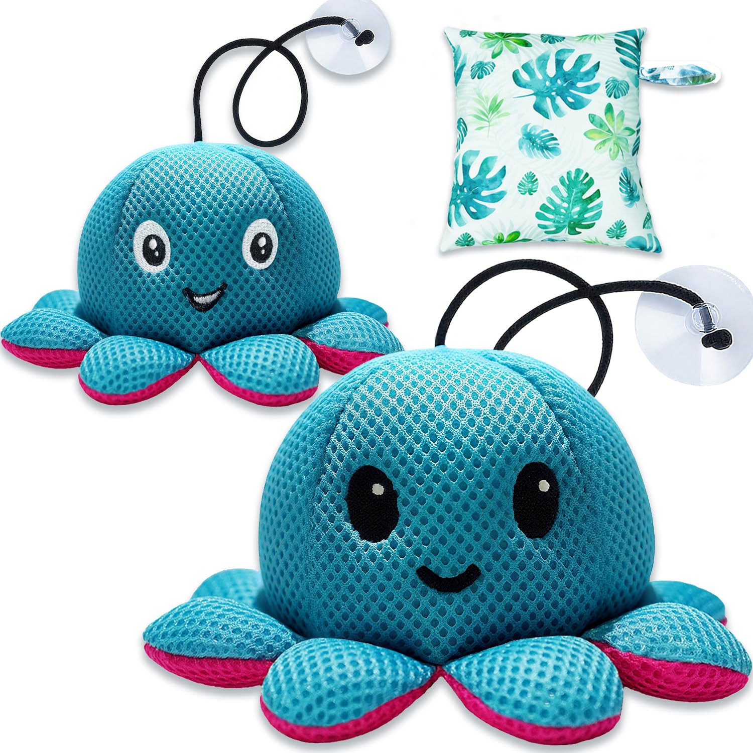 Exqusdy Hot Tub Scum Absorber octopus design traps oils for clearer tub water