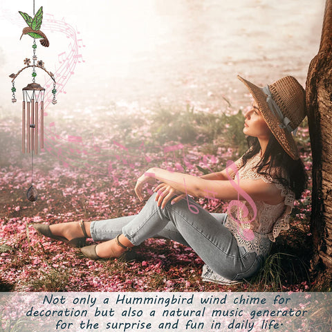 Exrisiry outdoor garden scene showcases serene wind melodies.