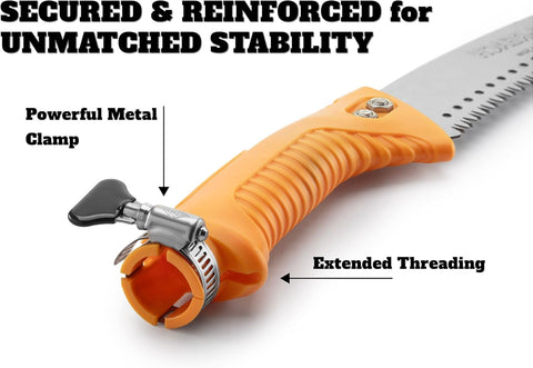 EXTEND-A-REACH pruning manual saw durable-construction for long-term outdoor use.