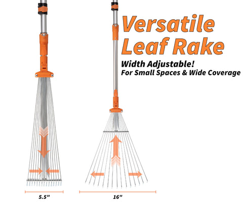 EXTEND-A-REACH ladder-free use reduces fall risks during roof cleaning