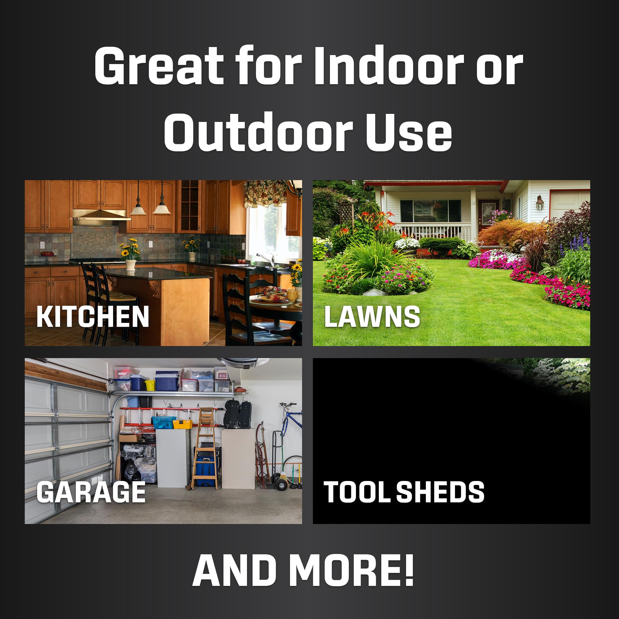 Exterminators Choice discreet green bait stations blend with shrubs for stealthy placement.