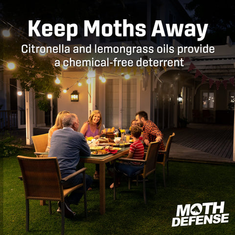 Exterminators Choice Moth Defense Spray fabrics treatment for clothes and carpets.