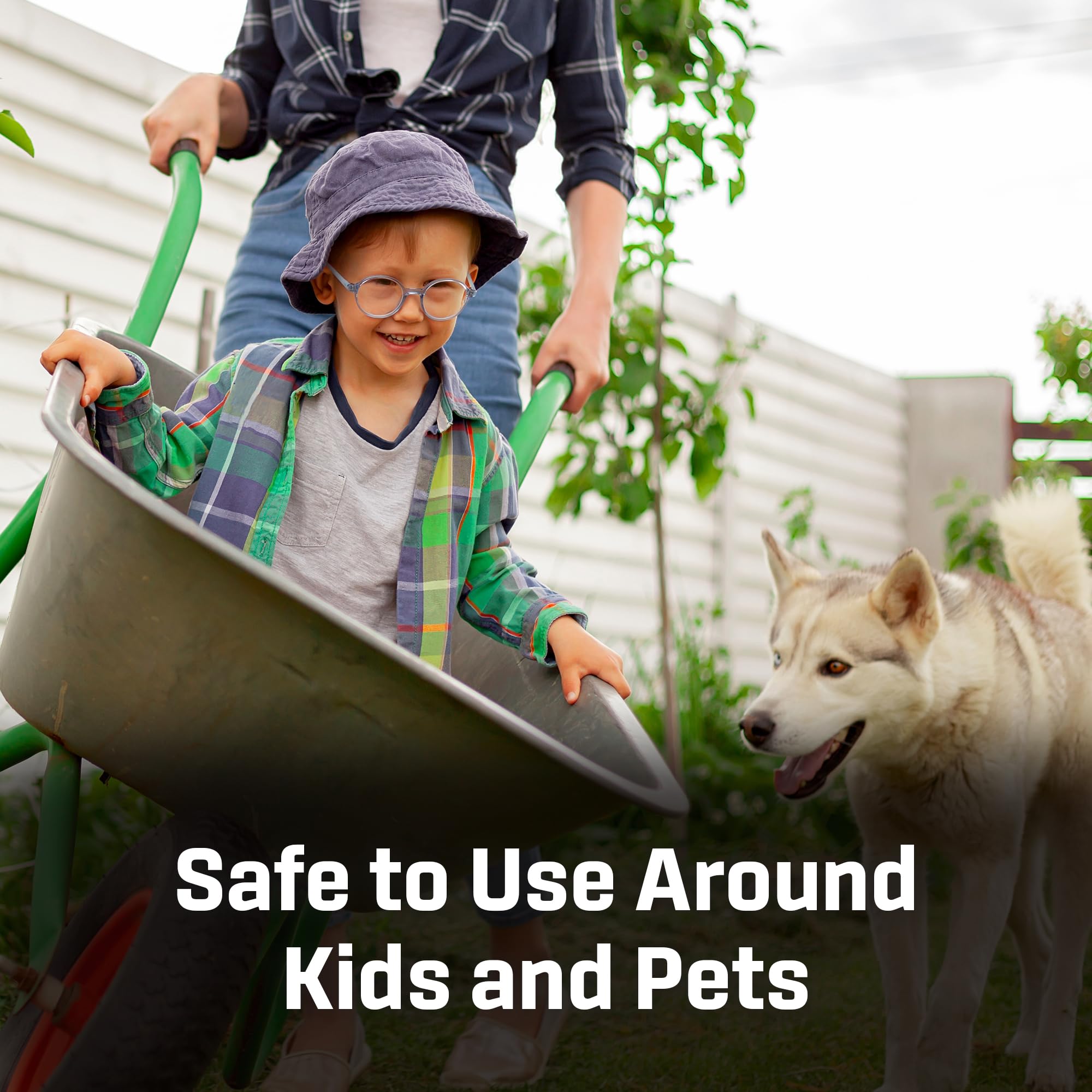 Exterminators Choice kid and pet safe label for family spaces