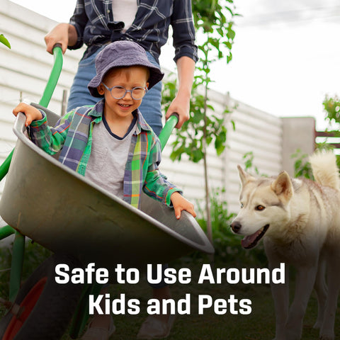 Exterminators Choice kid and pet safe label for family spaces