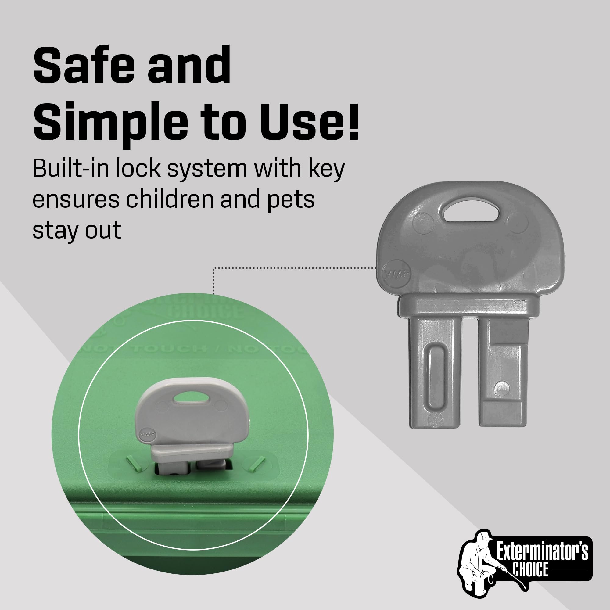 Exterminators Choice indoor and outdoor use for versatile pest control around home and yard.