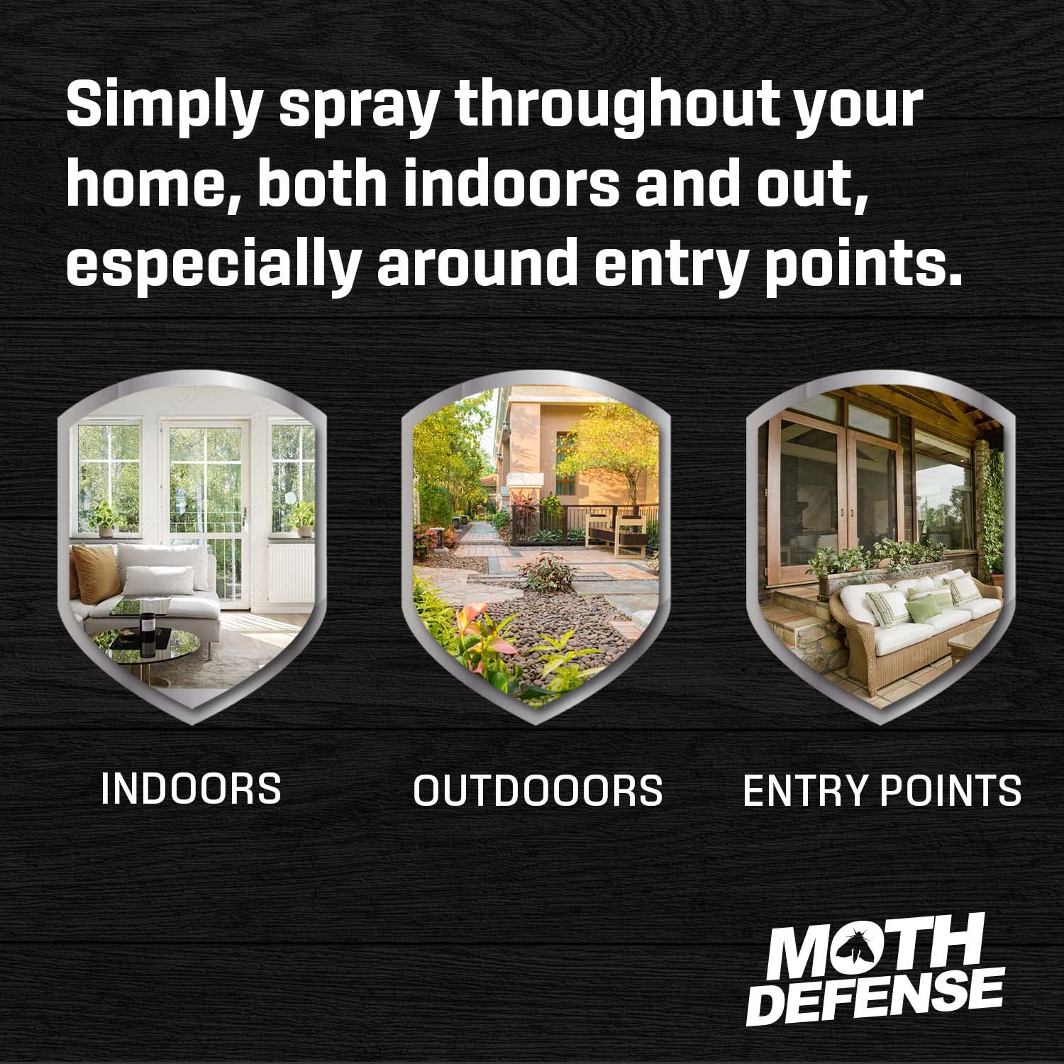 Exterminators Choice Moth Defense Spray Navajo rugs safe-use example.