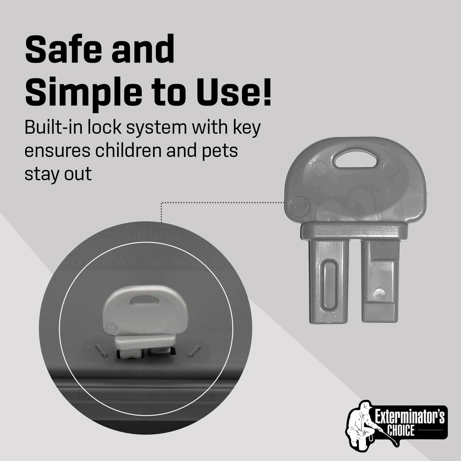 Pack of 12 Exterminators Choice stations suitable for professional or DIY use.
