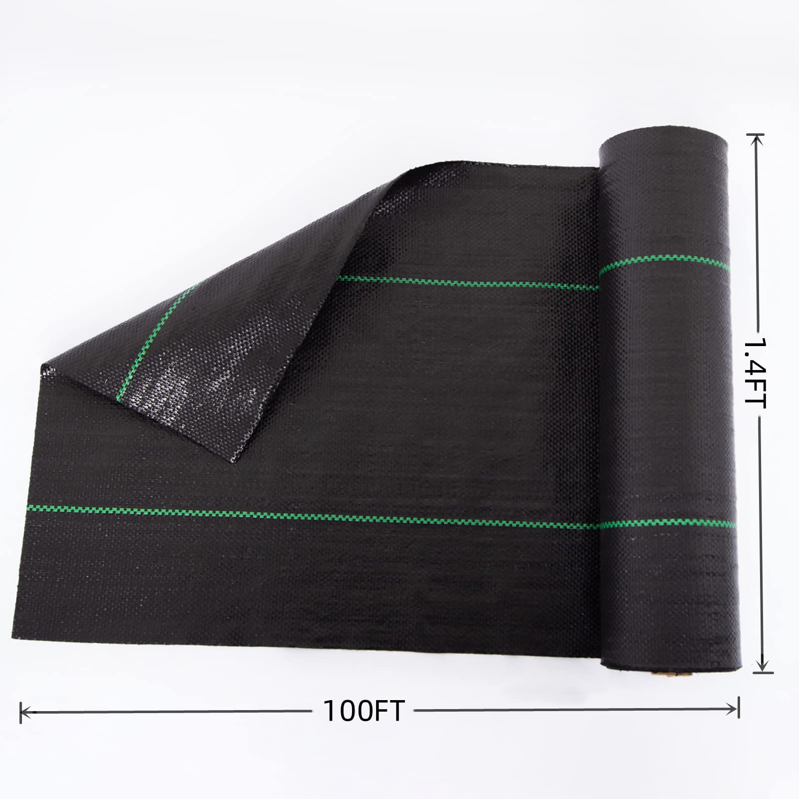 EXTRAEASY 1-4-wide-landscape-fabric detail for narrow beds and borders.