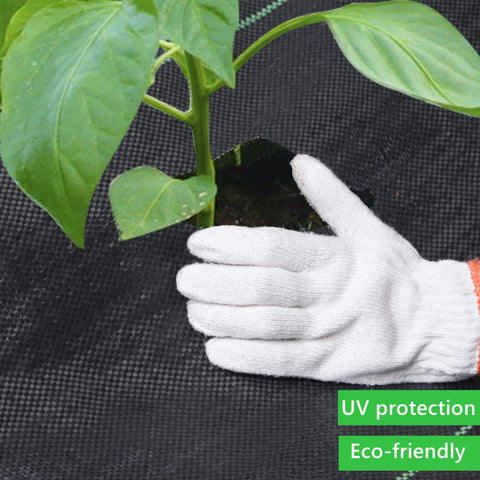 EXTRAEASY geotextile underlayment supports weed suppression while allowing soil nutrients to pass.