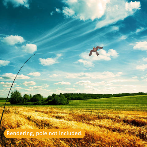 eyijklzo ideal for crops, orchards, and open lawns seeking deterrence