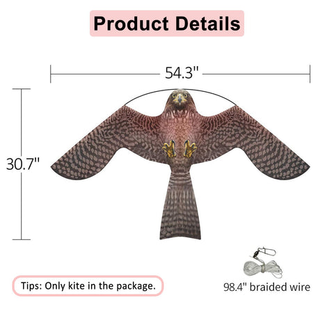 eyijklzo kite with 6m telescopic pole enabling flexible coverage