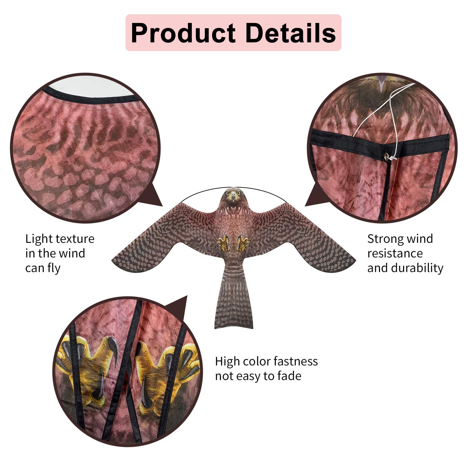 eyijklzo oxford cloth kite construction for durable outdoor use
