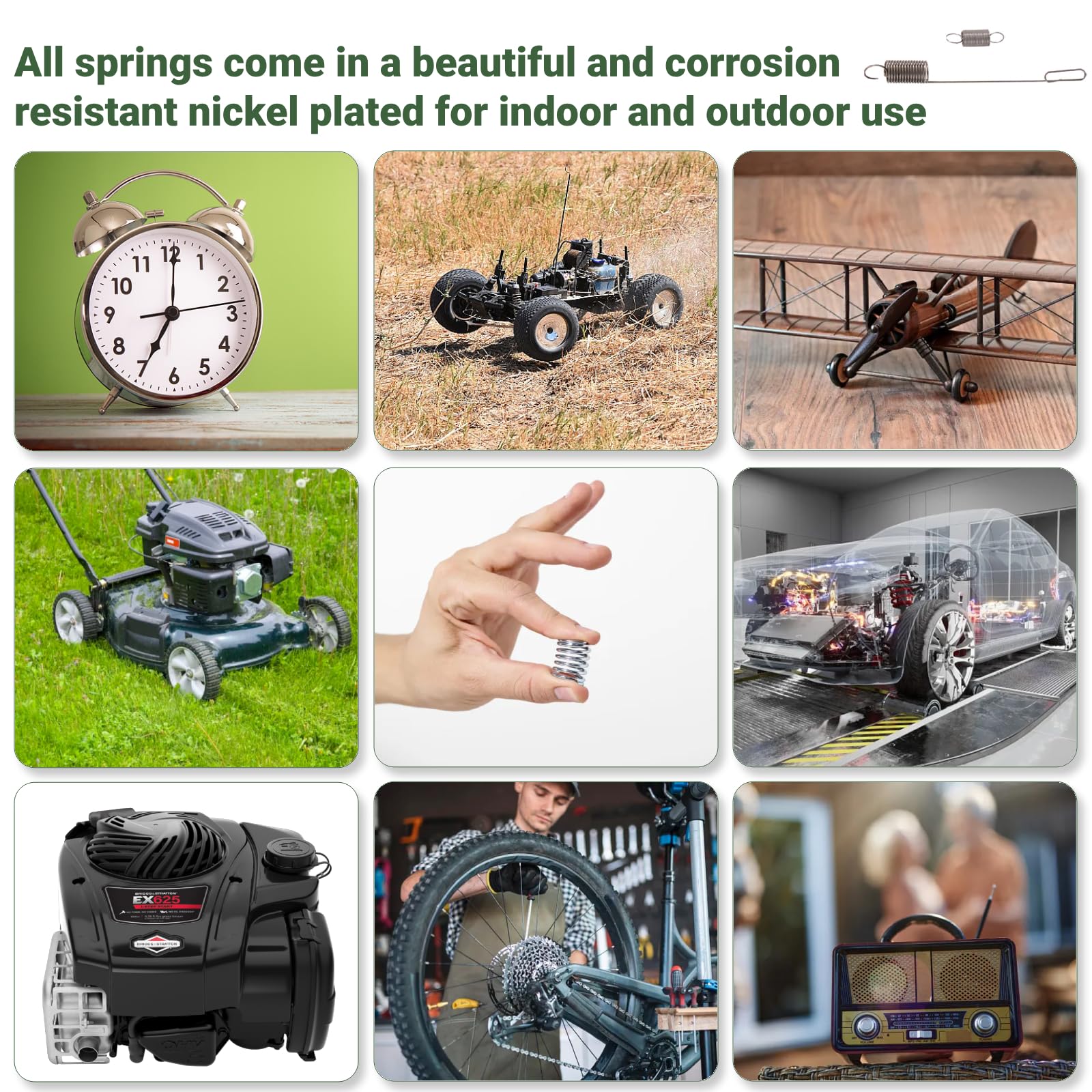Eyoloty durable metal construction indicates sturdy, long-lasting parts.