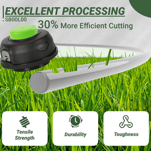 Eyoloty compatibility with Greenworks 60V and 80V trimmers for versatile use