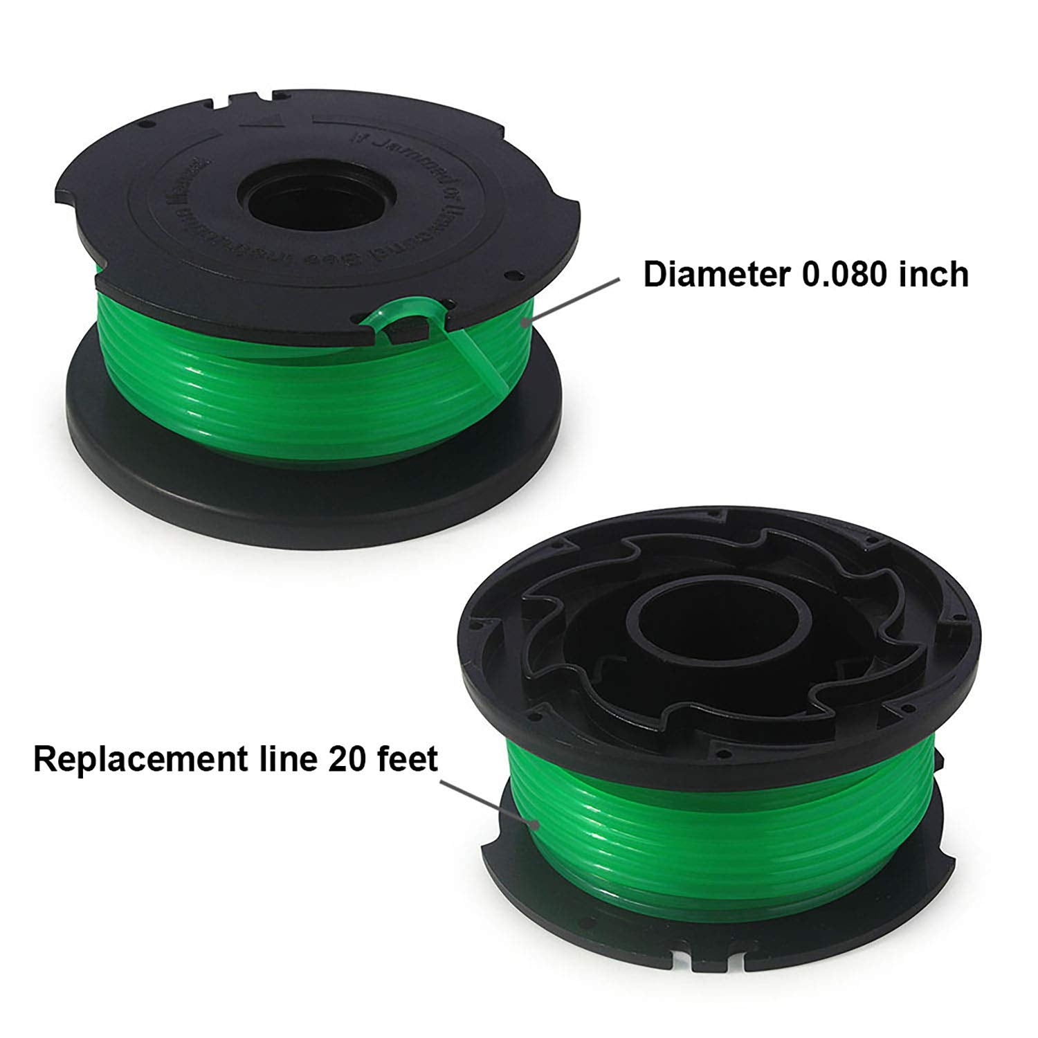 Eyoloty SF-080 spools pre-wound with cap for easy installation