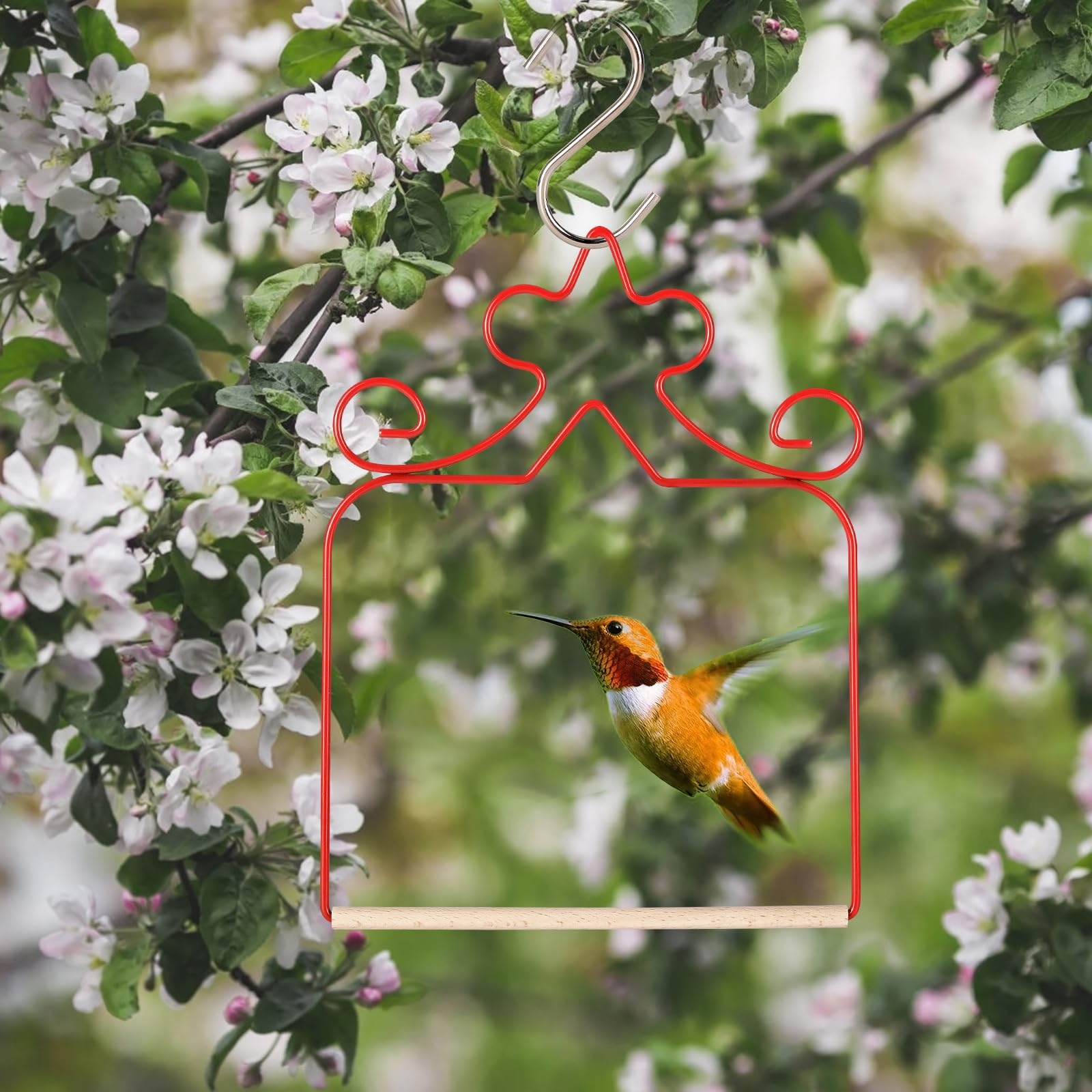 Eyrosa hanging outdoor decor enhances porches and patios.