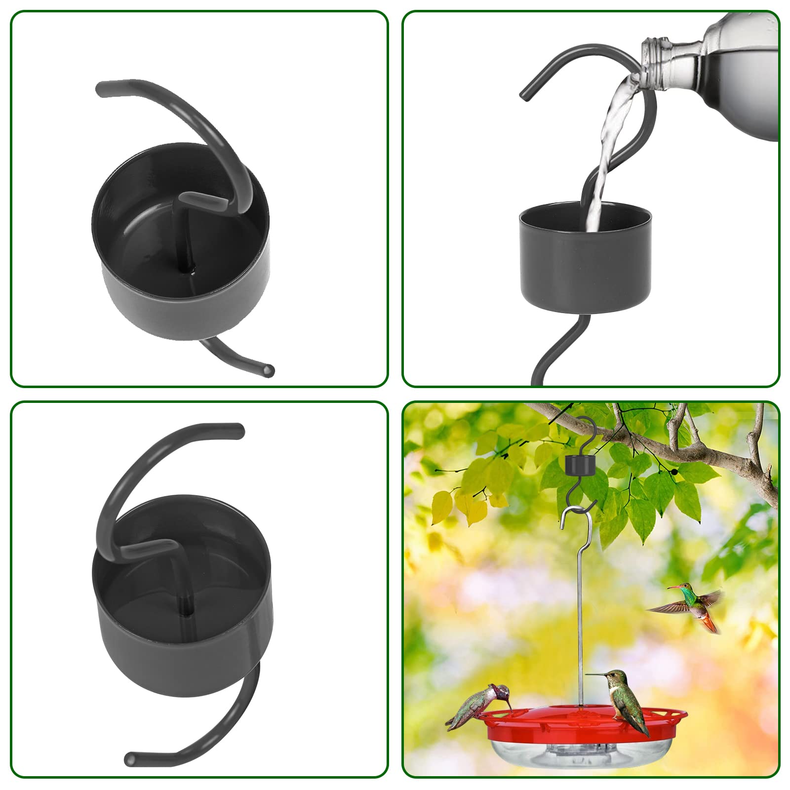 Eyrosa moat installs on feeders with no assembly