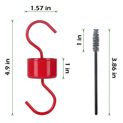 Eyrosa compact design measures 5 inches tall by 1.6 inches wide.