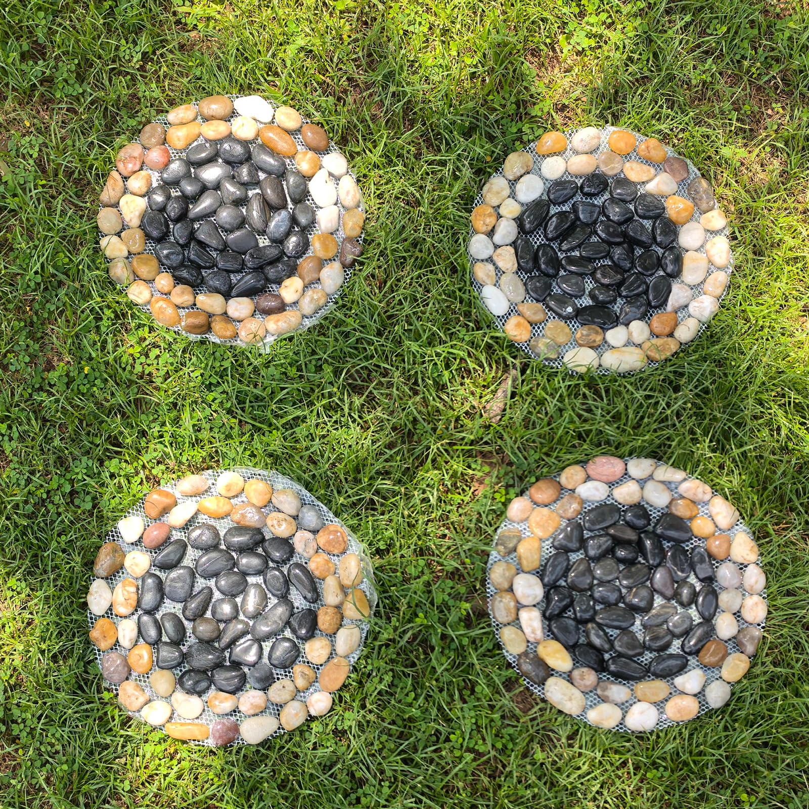 EYZH garden stones offer decorative enhancement for lawns and borders.
