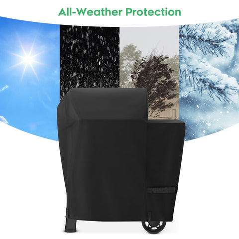 EZ-DONGTENG all-season grill protection for Weber Searwood 600.