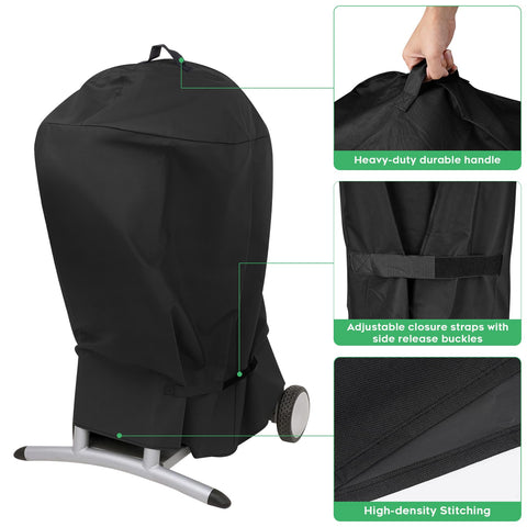 Storm-ready wind straps secure EZ-DONGTENG cover for a snug fit.