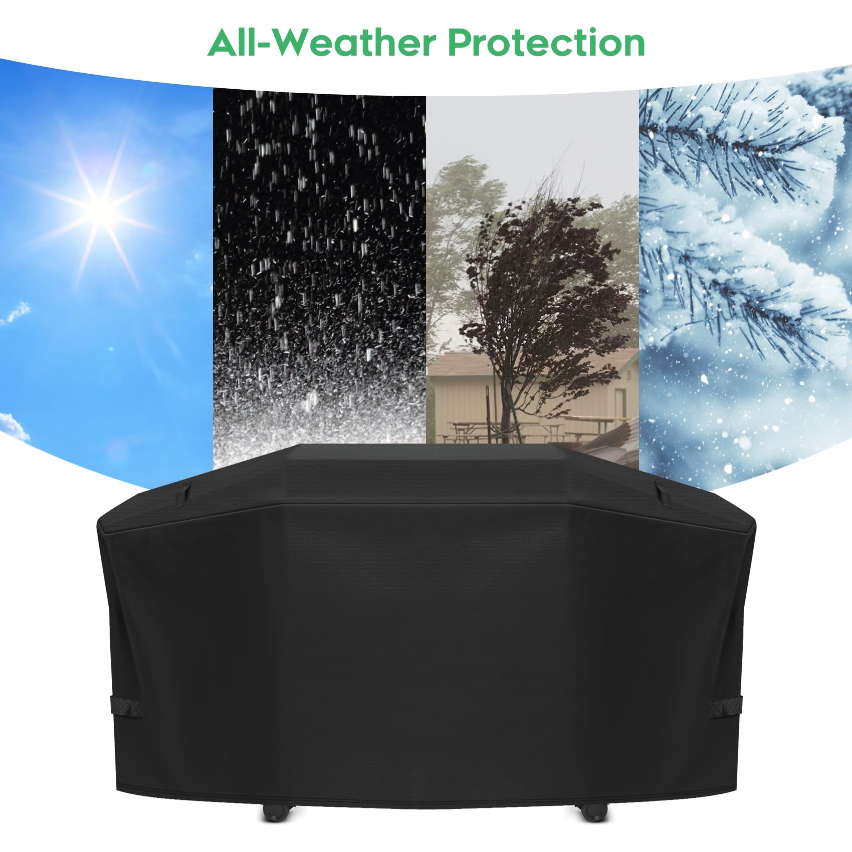 All-year protection for Weber Slate 30 inch flat top griddle