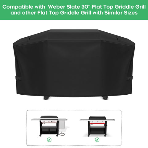 EZ-DONGTENG cover with sealed seams prevents water intrusion on Weber Slate 30