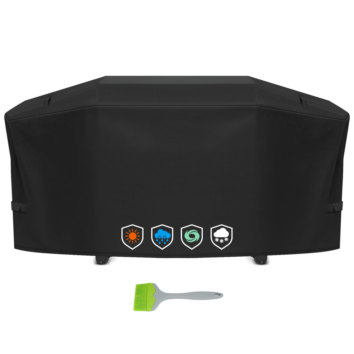EZ-DONGTENG Weber Slate 36-inch grill cover front view weatherproof protection