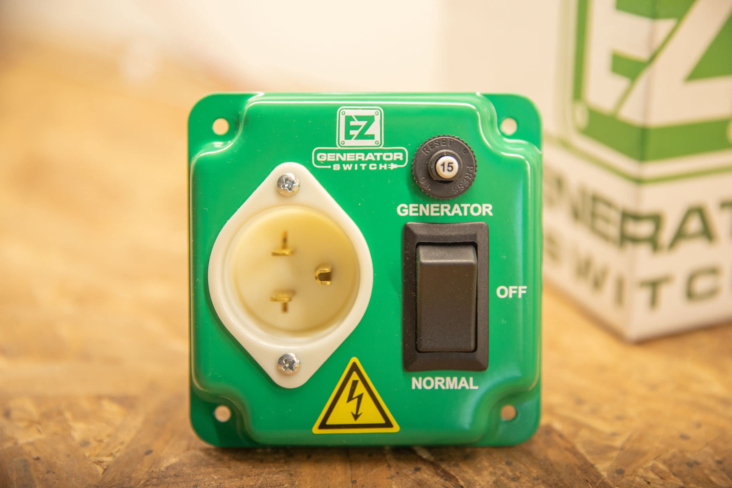 Battery inverter-friendly design from EZ Generator Switch supports off-grid and backup power.