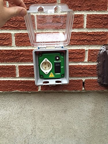 No backfeeding required when using EZ Generator Switch during power restoration.