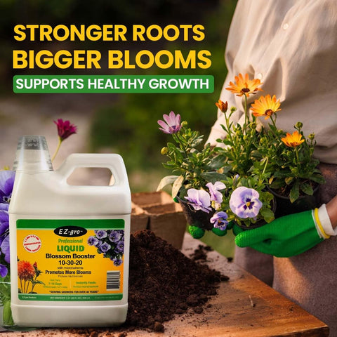 EZ-GRO brand story emphasizes agronomy expertise behind bloom-focused fertilizers.