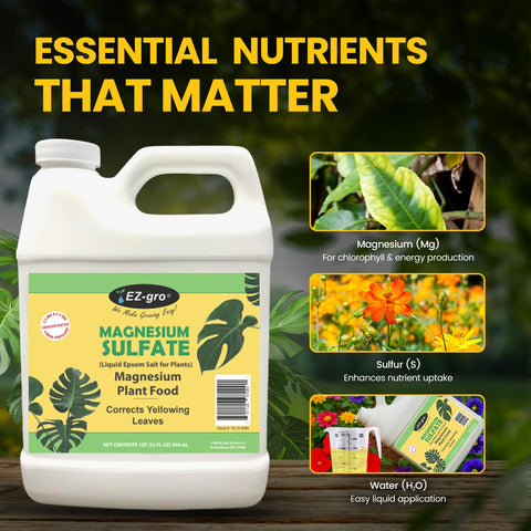 EZ-gro Epsom Salt ready to mix with irrigation