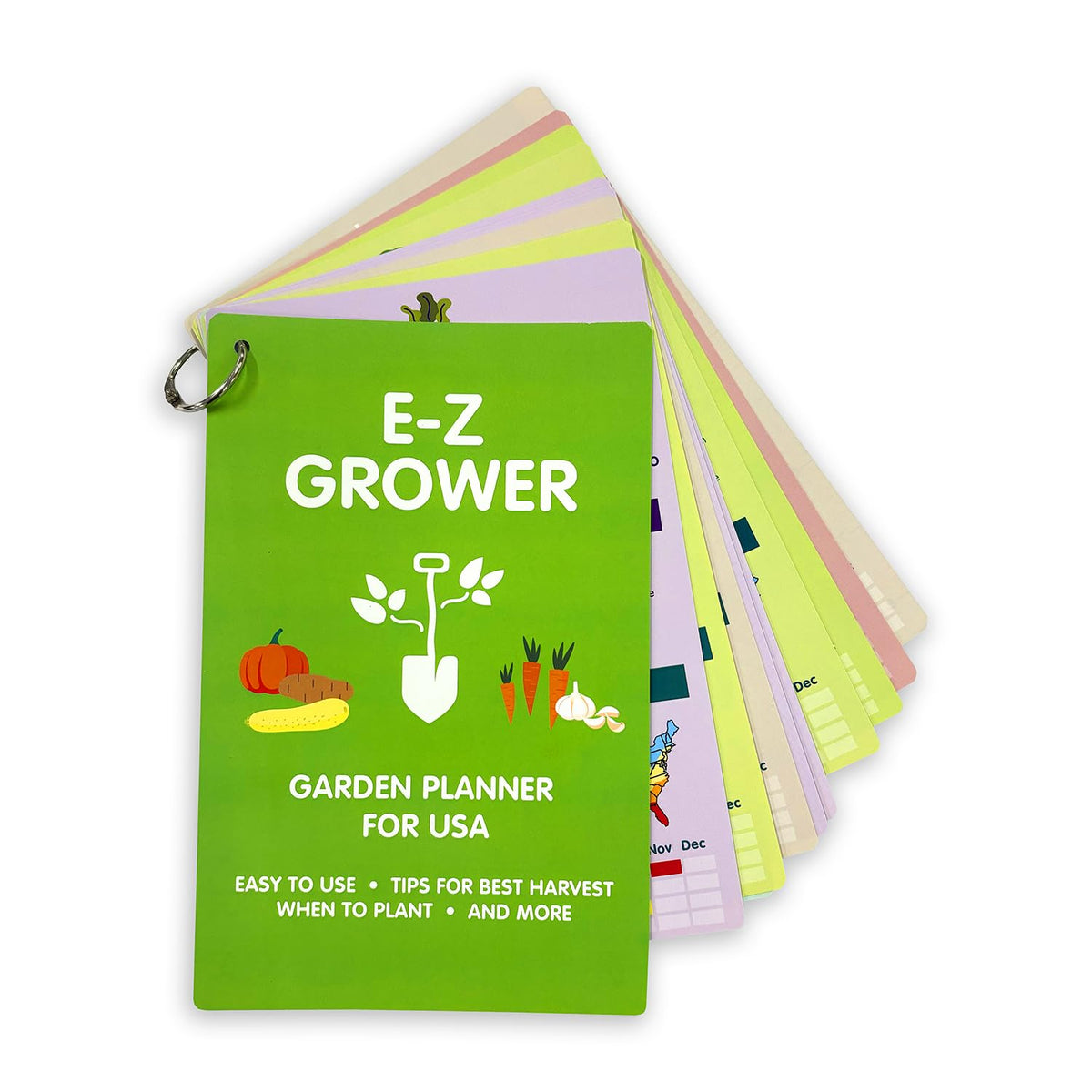 EZ Grower zones map for accurate planting windows and frost timing.
