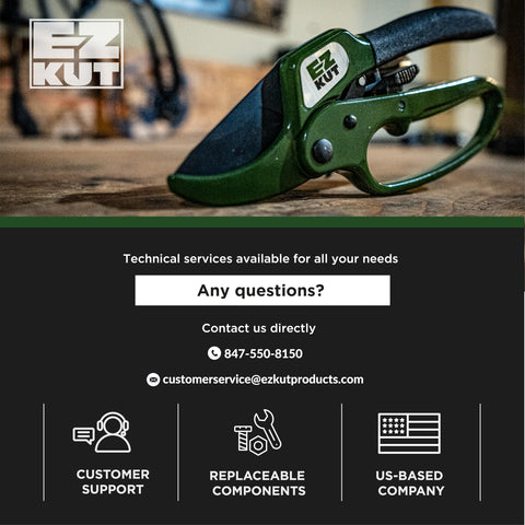 EZ Kut versatile tool for flowers, shrubs, and fruit trees
