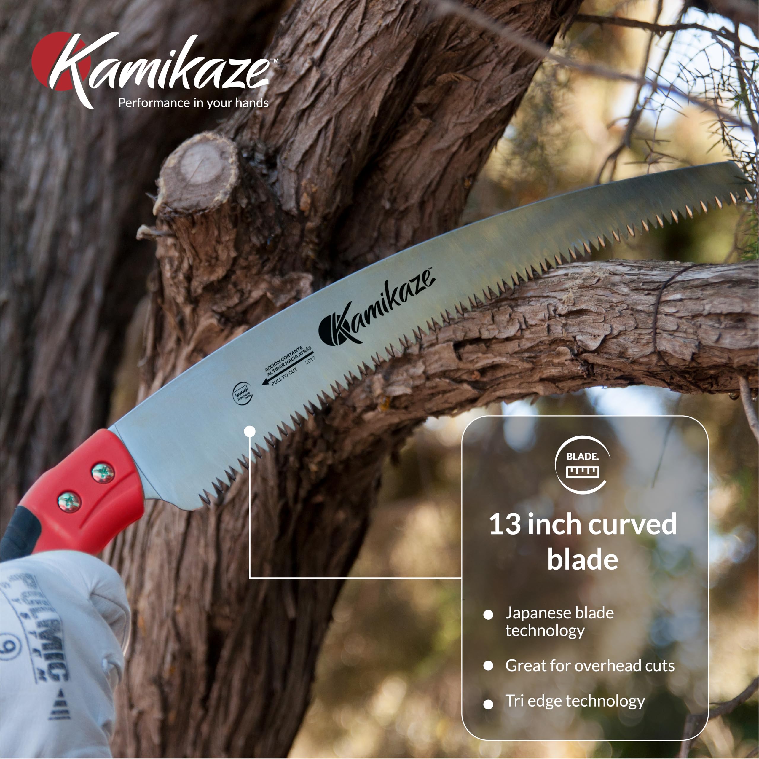 EZ Kut Kamikaze Saw scabbard with belt loop keeps blade secure on the job