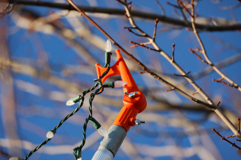EZ SMART Handy Hook used to hang bird feeders securely.