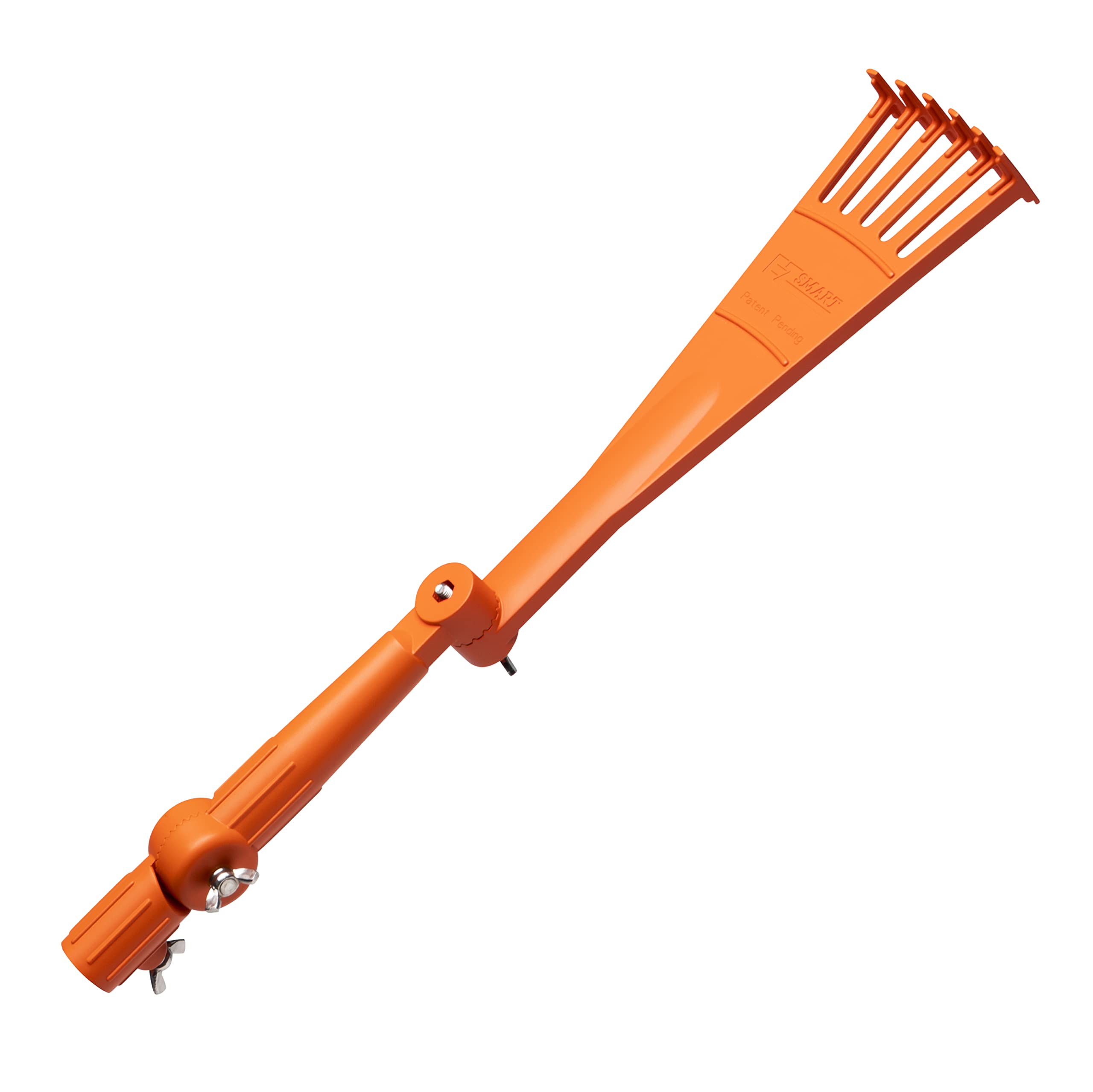 EZ SMART Mini Rake Head fits standard poles for maximum reach.