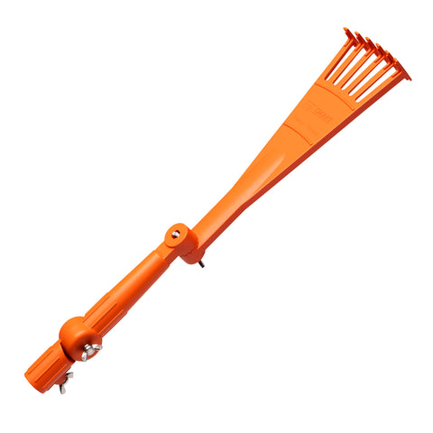 EZ SMART Mini Rake Head fits standard poles for maximum reach.